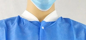 SMS Lab Coats, Knit Wrists and Collar, 50 Coats/ Case
