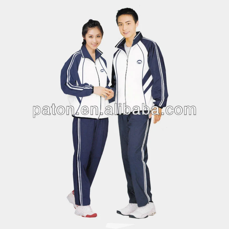 Minority Standing Collar Sport Tracksuit Embroidery Kid Unisex School Uniforms