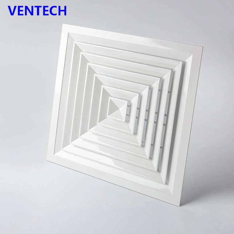 Made in China Aluminum Powder Coated Air Vent with Damper