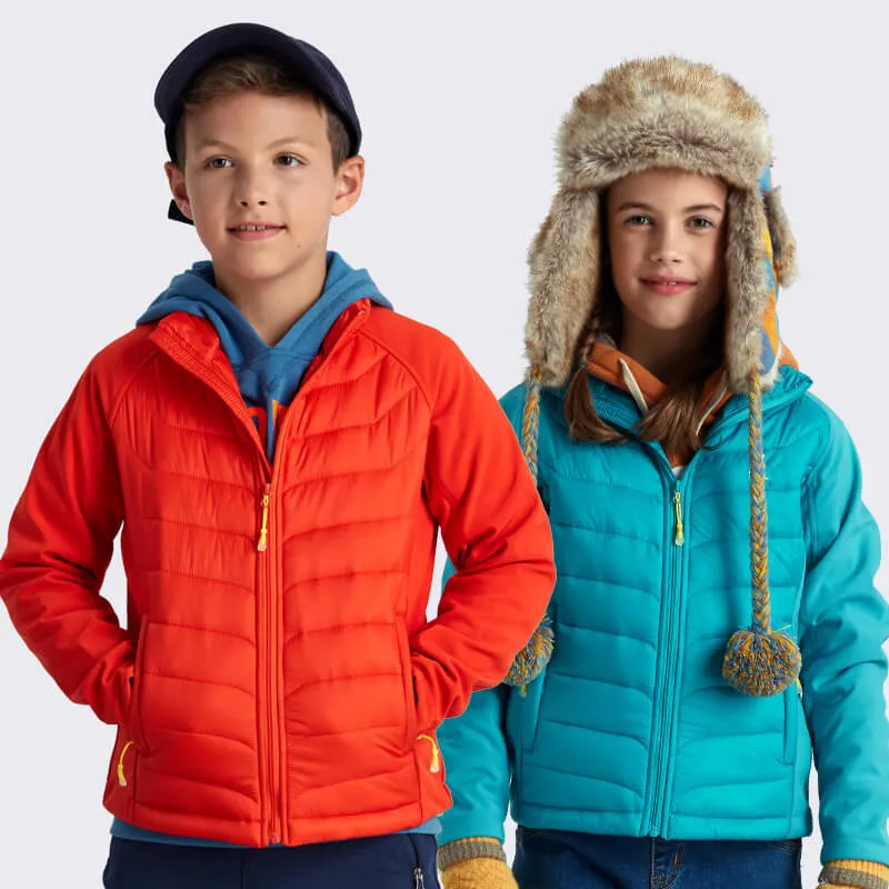 Child Paragraph Cotton-Padded Coat Windproof Water Thermal Slim Child Keep Warm Cotton-Padded Coat Outdoor Sports Jacket