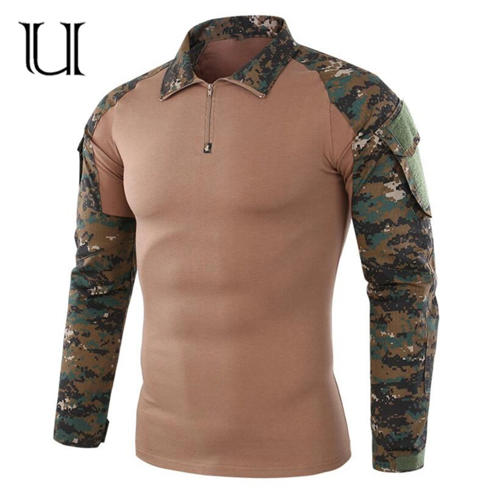 Us Army Camouflage Combat-Proven Shirts Rapid Assault Long Sleeve Shirt Battle Strike Tactical Military Uniform