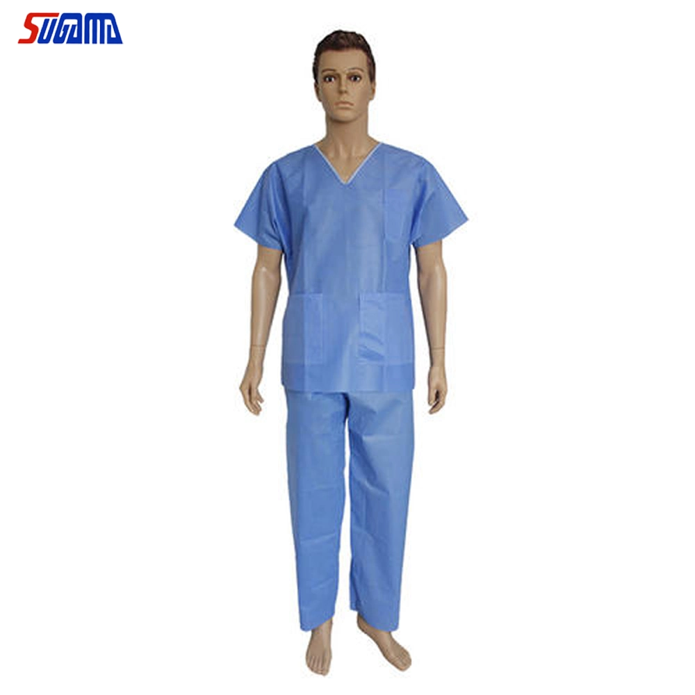 Hot Sale Doctor Uniforms Medical Nursing Uniform Clinic Scrub Suit Sets Short Sleeve