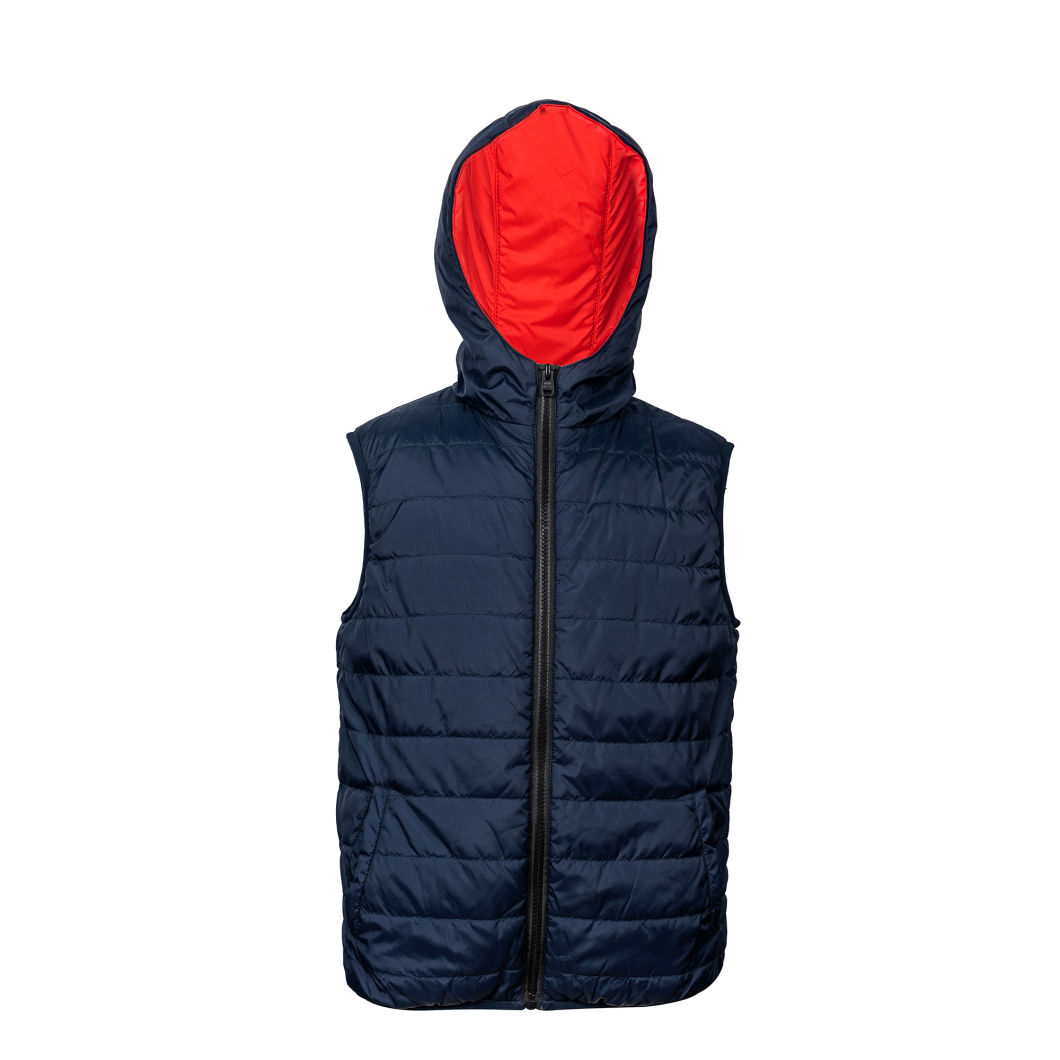 Boys Light Warm Padded Vest Durable Water-Repellent Coating Padded Coat