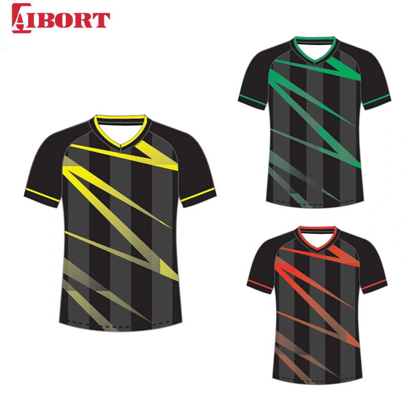 Aibort Football Clothing Short Sleeve T-Shirt Training Team Uniform (Soccer 124)