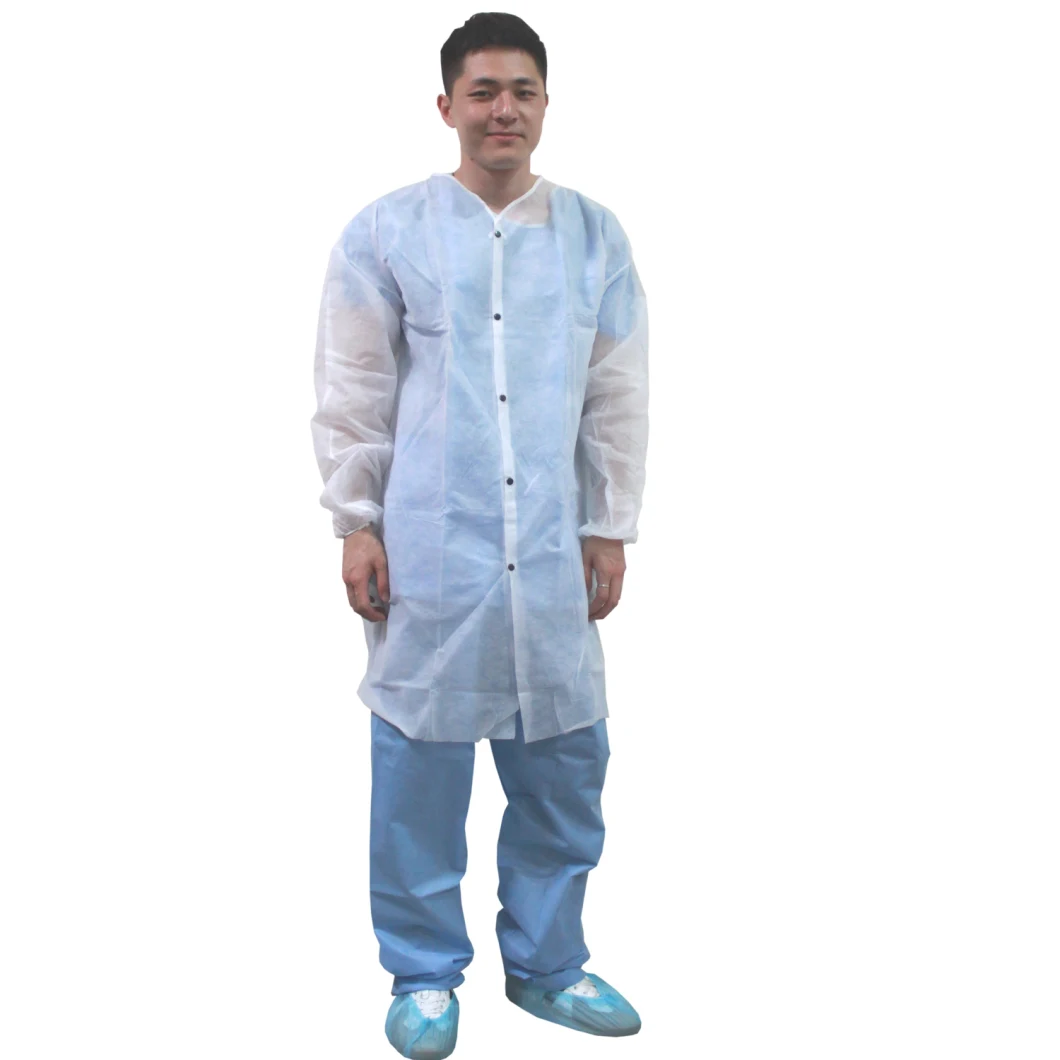 Disposable Medical Lab Coat, Hospital Lab Coat Uniforms