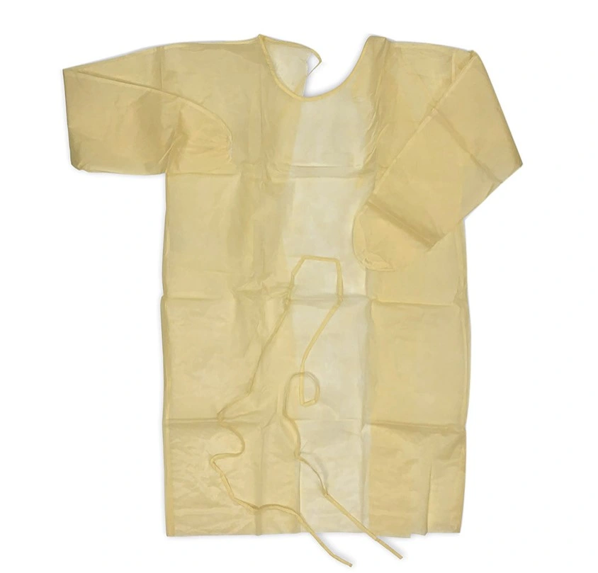 Disposable Non-Woven Surgical Gown Isolation Clothes Ordinary PP Dust Purification Clothes SMS Anti-Static Clothes