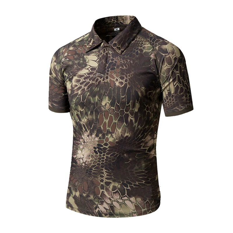 Cheap Durable Outdoor Camouflage Military Tshirts Hunting Wear Frog Suit Short Sleeves