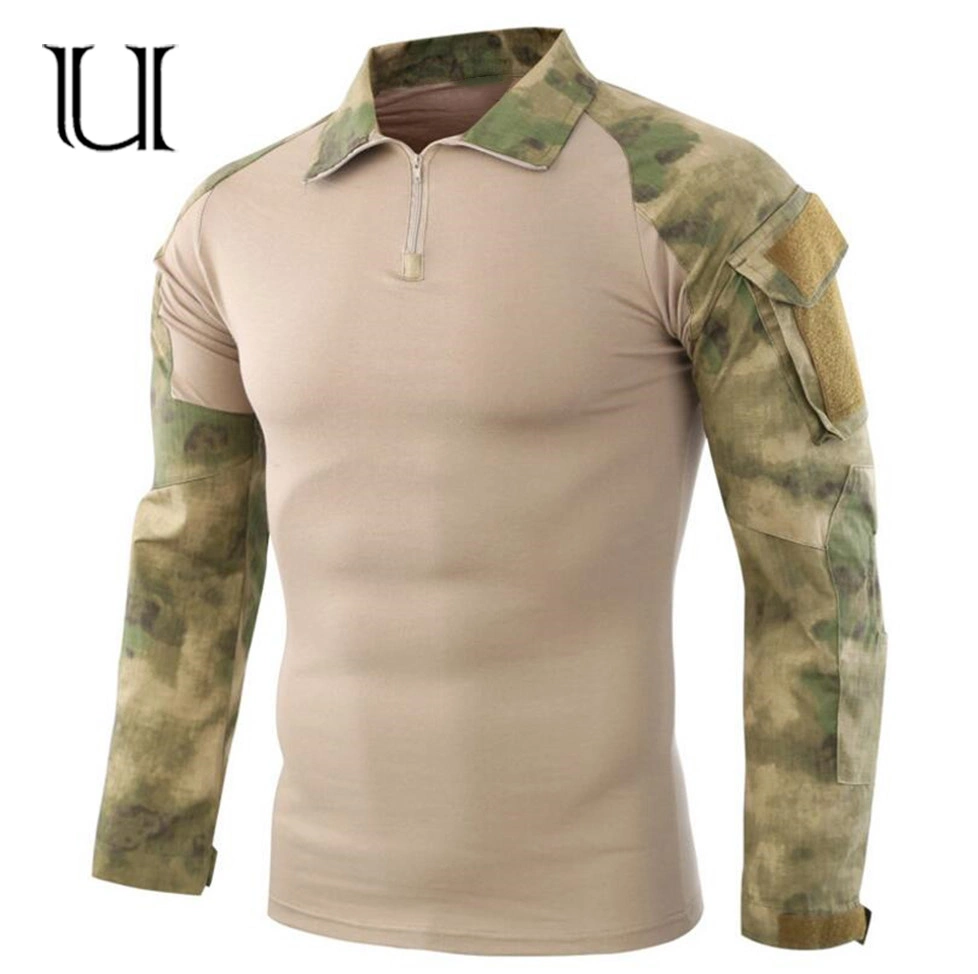Us Army Camouflage Combat-Proven Shirts Rapid Assault Long Sleeve Shirt Battle Strike Tactical Military Uniform