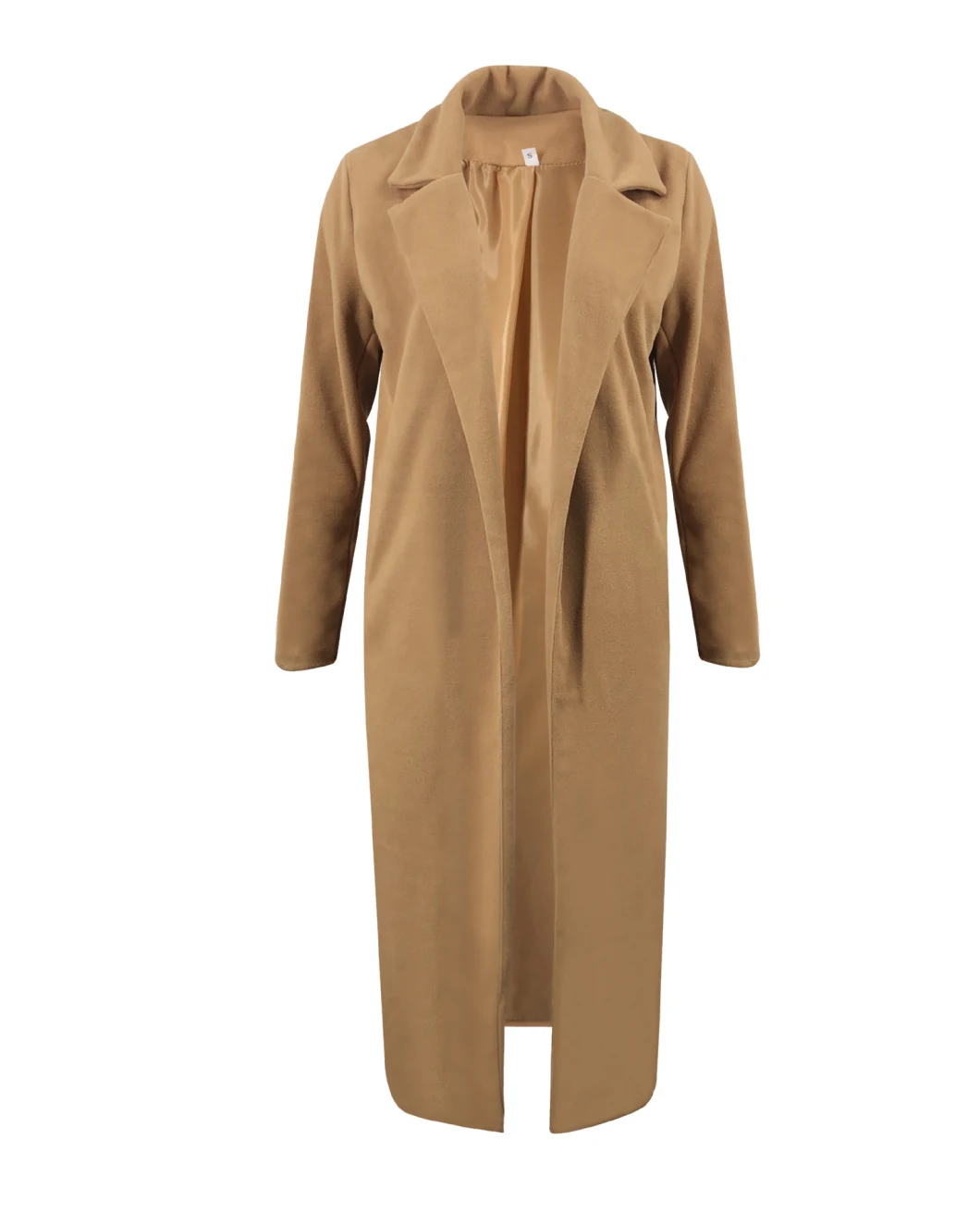 Women Fashion Autumn Long Sleeve Pockets Casual Coat