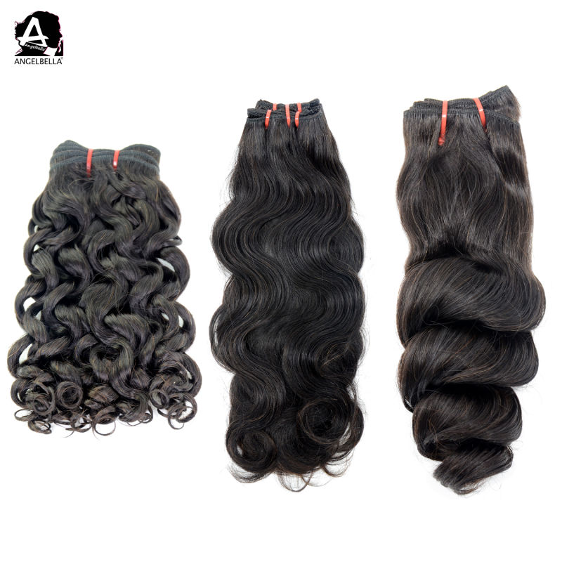 Angelbella New Arrived Hair Pieces Super Double Drawn Loose Wave Funmi/Body Wave Remy Hair