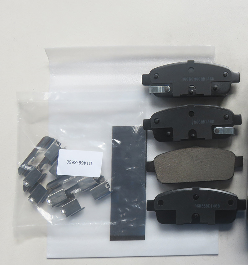 Auto Parts Ceramic Brake Pads D1468-8668 for Chevrolet Opel Vauxhall 13319294