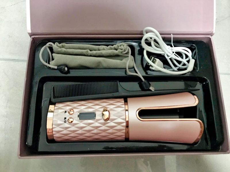 Hot Selling Wireless Automatic Magic Hair Curler Rechargeable Mini Travel Cordless Hair Curler