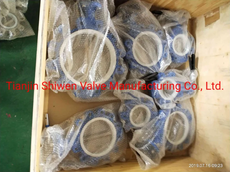 Ductile Iron CF8 Lug Type Lt Butterfly Valve with