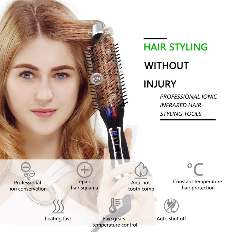 Hot Sell Fashion Design 2 in 1 Hair Straightener Hair Curler