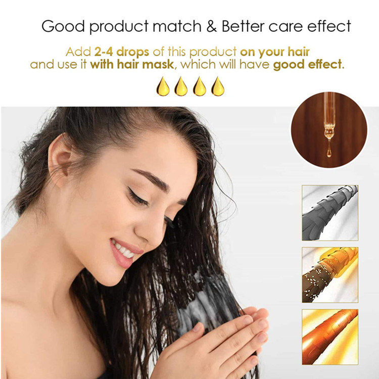 Natural Premium Hair Care Moisturizing & Healing Hair Salon Essential Oil
