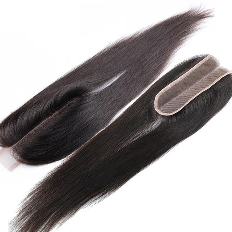 Angelbella Brazilian Hair Weave Lace Frontal Closure Without Short Hair Virgin Remy Human Hair Wig