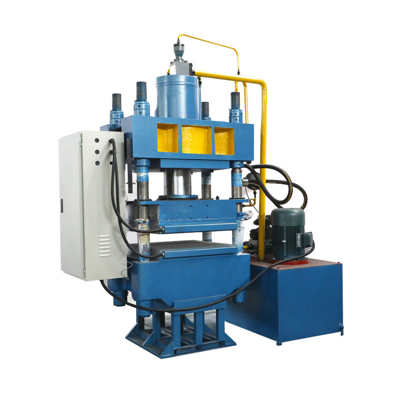 Rubber Hydraulic Hot Press / Rubber Flooring Tile Machine / Rubber Vulcanizing Press