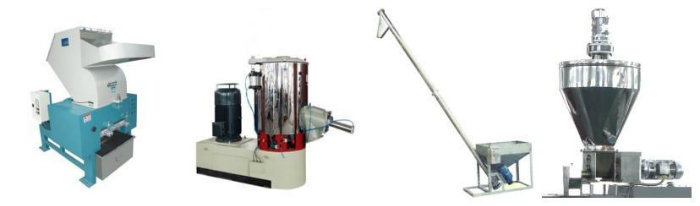 PE/PP/ABS/PC Parallel Co- Rotating Double Screw Plastic Granule Making Machine