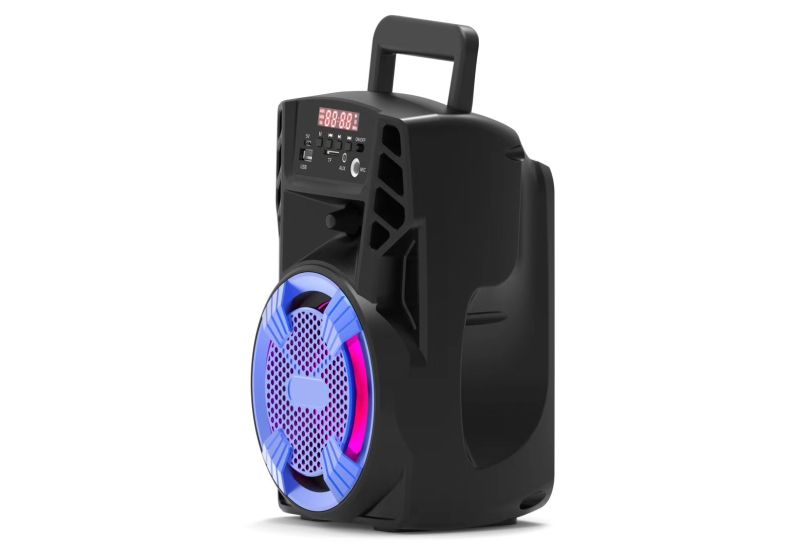 HiFi Bt Mini LED Flashlight Wireless Speaker HiFi Wireless Mini Portable Speaker for Party