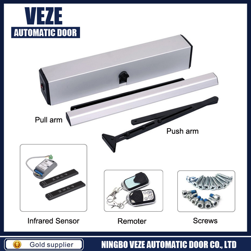 Automatic Swing Door Operator with Wireless Push Button Switch