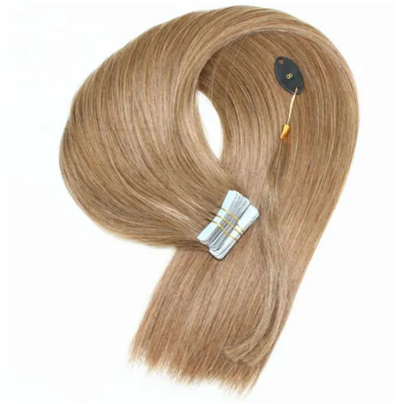 Wholesale Factory No Damage to Any Color Human Hair Tape Extensions