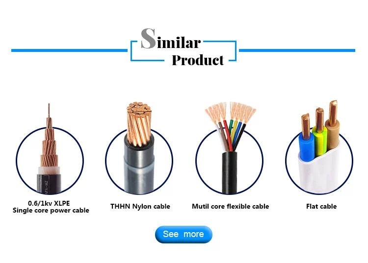 Flexible Building Insulated Silicone Rubber Spiral Wire Electrical Electric Cable