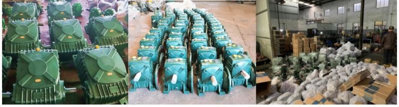 Wpwa 60 Iron Cast Worm Motor Gearbox Worm Helical Gearboxes Speed Reducer