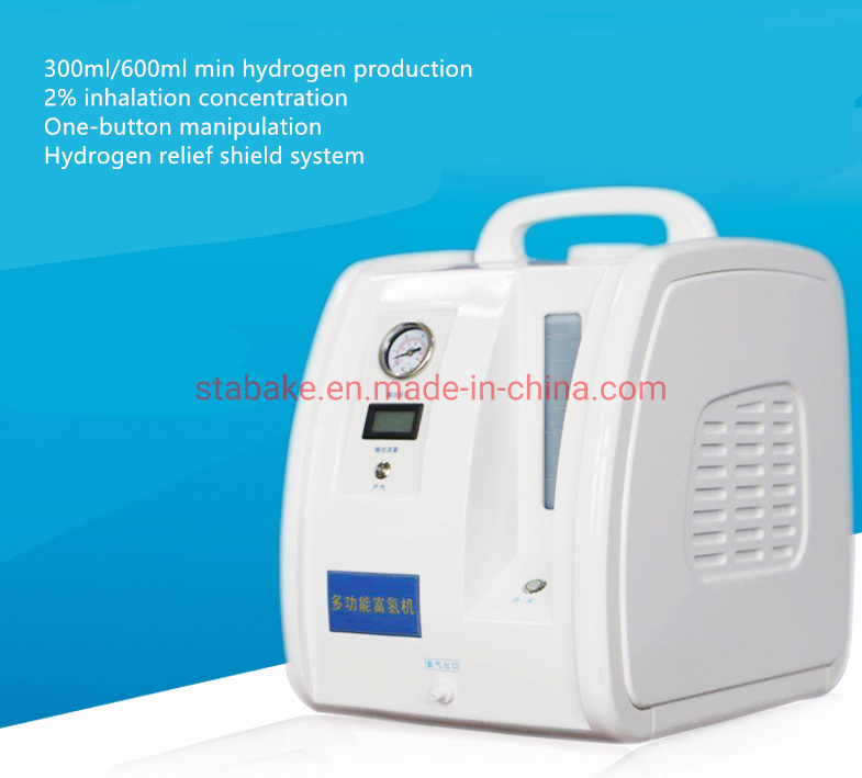Portable Hydrogen Inhalation Inhaler for Health Suitable to Be Used at Home