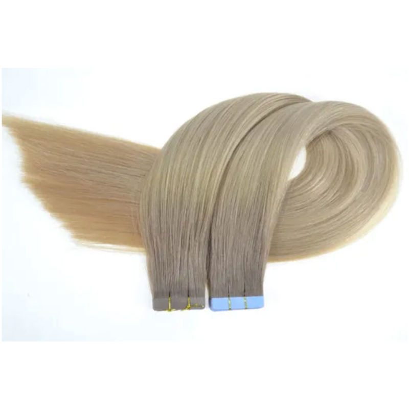 Wholesale Factory No Damage to Any Color Human Hair Tape Extensions
