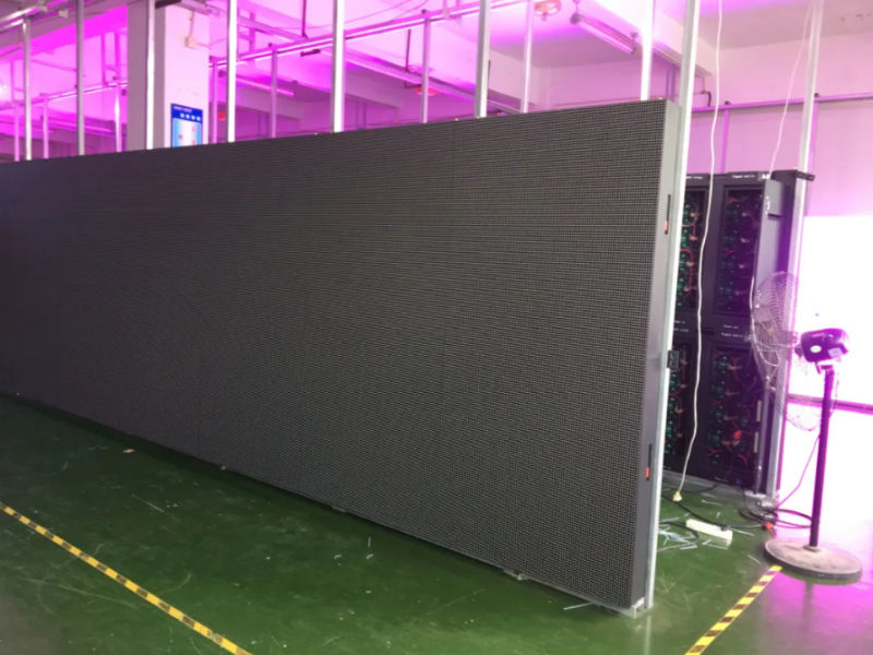 960*960mm P10 Outdoor Steel Iron Cabinet LED Display LED Screen Signs Panel
