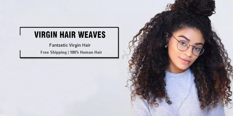 100% Brazilian/Indian Virgin/Remy Human Hair Weaving with No Shedding