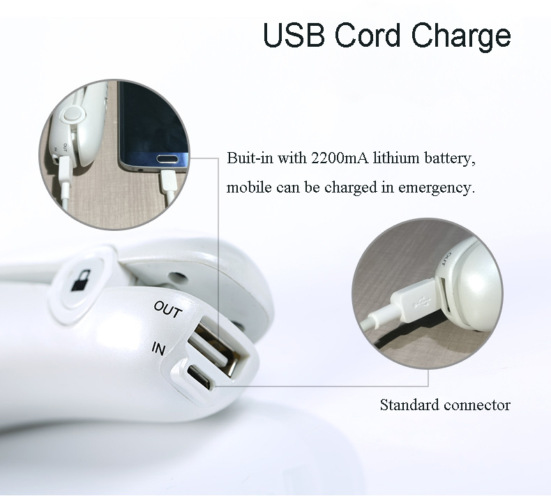 Mini Straightener Wireless Charging LED Portable USB Hair Iron
