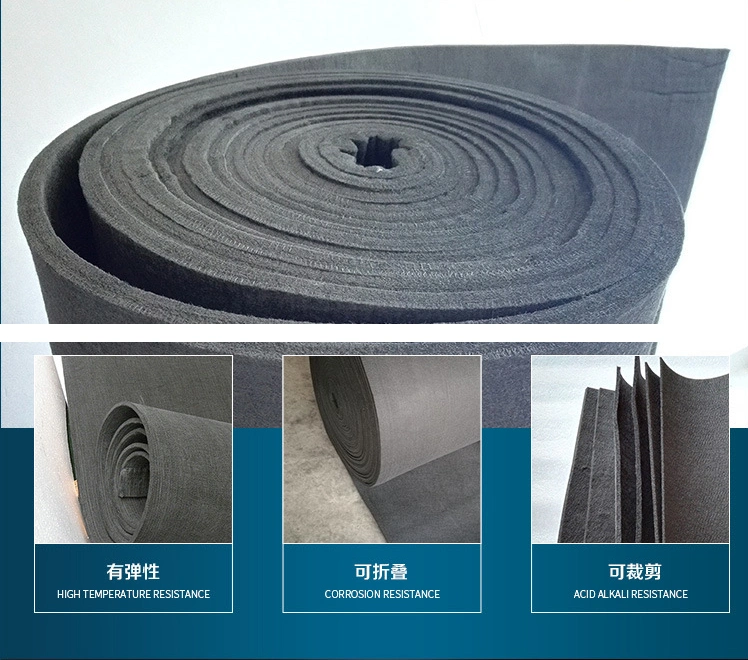 Pan Based Carbon Graphite Felt Pad as Thermal Insulation