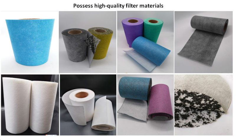 Air Filter Material Single Efficiency Formaldehyde Removal Carbon Cloth