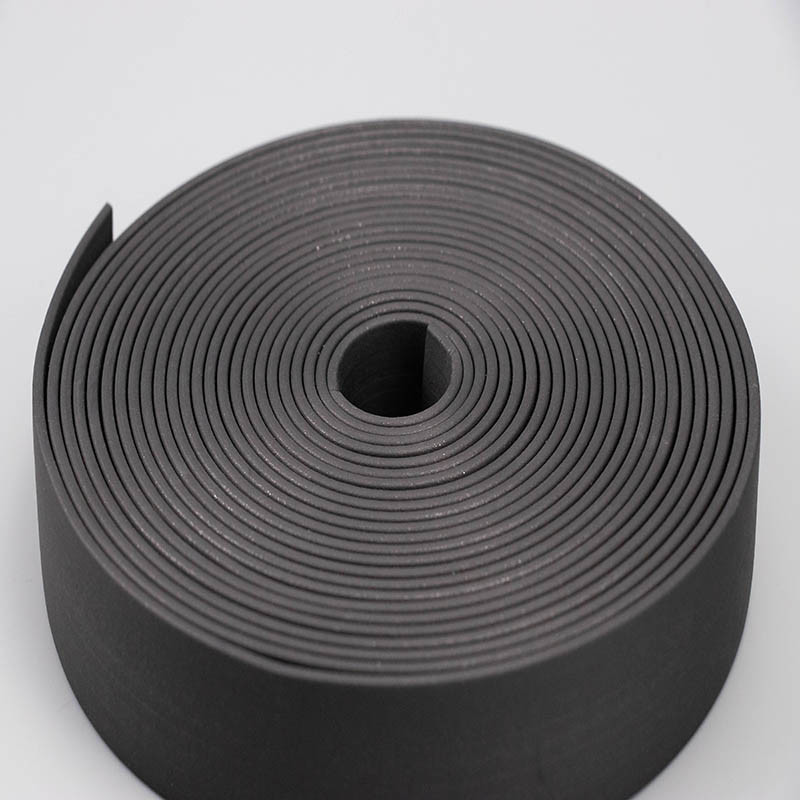 Smoke Fire Resistant Intumescent Expansion PVC Graphite Seal Rubber Gasket Strip for Doors