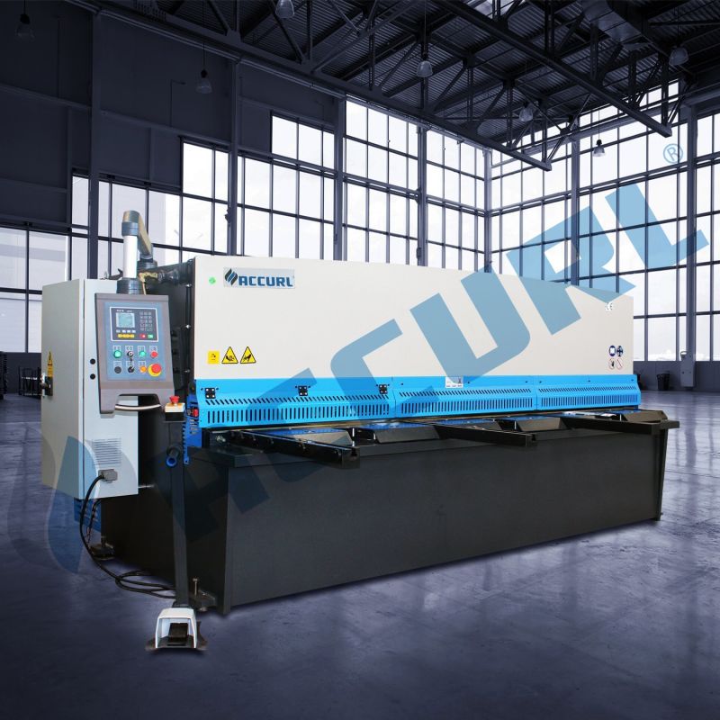 Accurl QC12y-4X4000 Steel Aluminum Plate Cutting CNC Hydraulic Shearing Machine