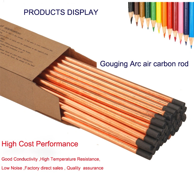 5X18X355mm Flat Arc Air Gouging Carbon Rods/ Gouging Carbon Electrode
