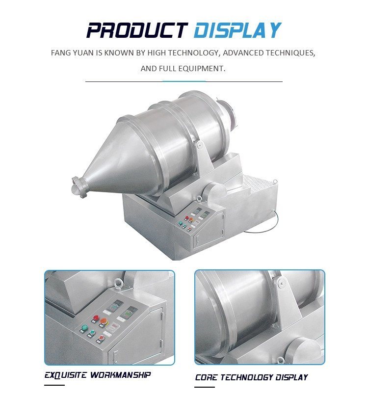 Unitfine Two-Dimensional Motion Mixer for Graphite Powder