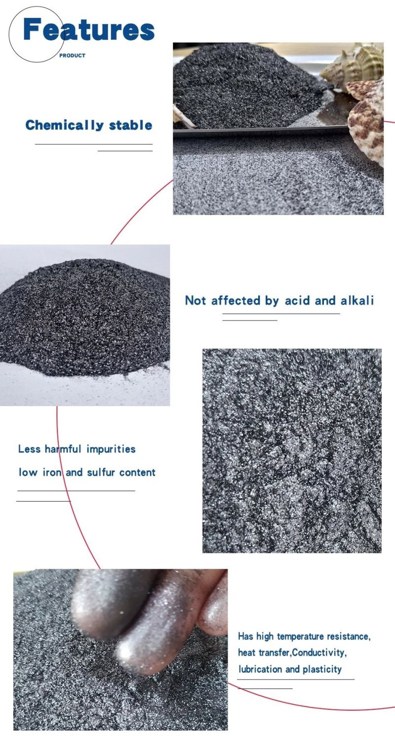 Graphite Powder for Flake Graphite Refractory Coating / Kg