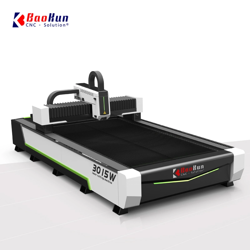 CNC Fiber Laser Aluminum Cutting Machine for 3m*1.5m 3m*2m Metal Plate
