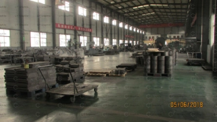 High Purity Extruded Graphite Materials Customized Sintering Graphite Mold