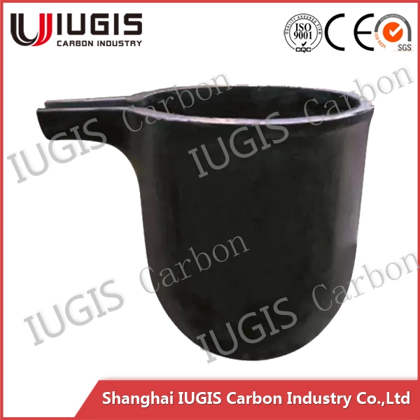 Thermal Resistant High Temperature Gold Melt Furnace Graphite Crucible, Silicon Graphite Crucible