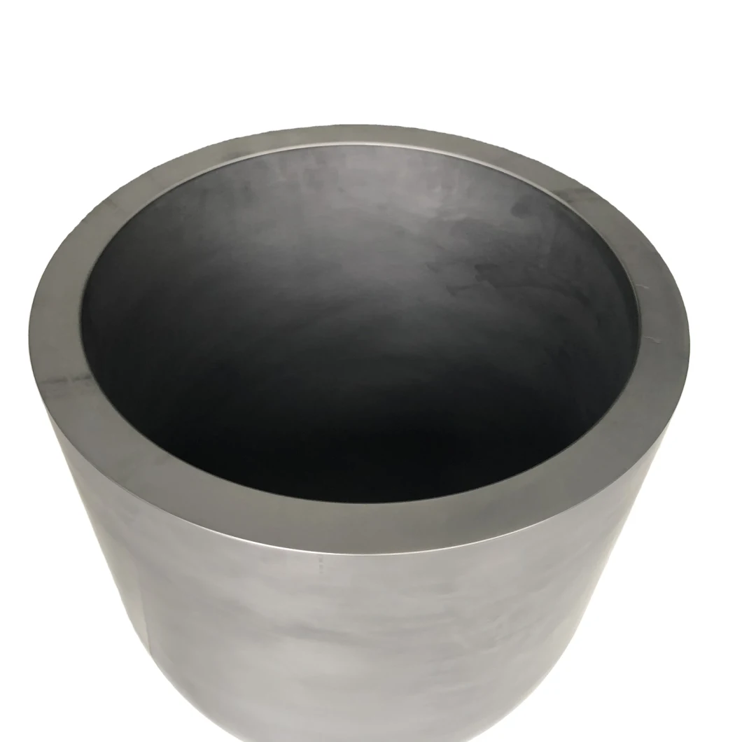 Melting Metal Graphite Crucible for Metal Black Top Customized Graphite Crucible for Smelt Metal