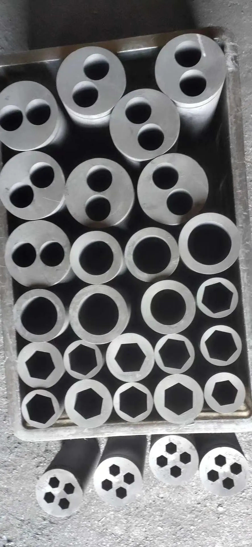Top Manufacturer Graphite Die Mold for Continuous Casting Copper Tube Rod Bar