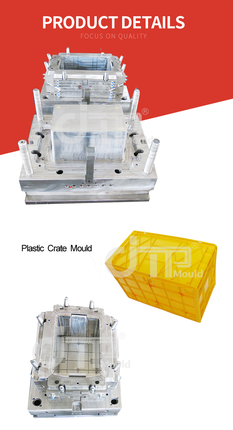 Europe-Style Plastic Vegetable Crate Mould-Jtp Mould