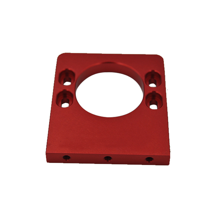 OEM Red Anodized Black Anode CNC Machining Aluminum Parts