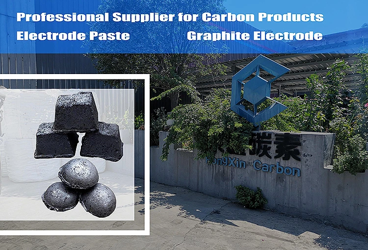 Carbon Electrode Paste Sodeberg Electrode for FeSi Factory
