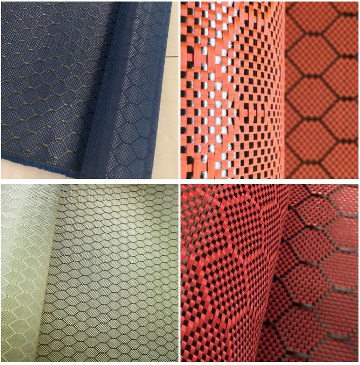 Hexagon Carbon Fiber Cloth Honeycomb Carbon Fiber Fabric