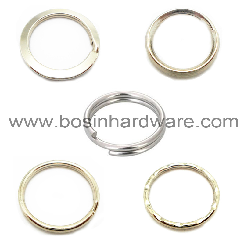 Wholease Metal 12mm Stainless Steel Split Ring