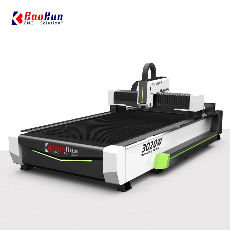 CNC Fiber Laser Aluminum Cutting Machine for 3m*1.5m 3m*2m Metal Plate